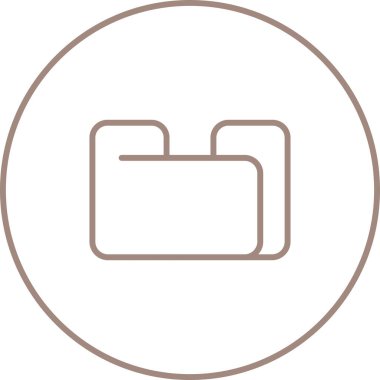 Dizin simgesinin vektör illüstrasyonu