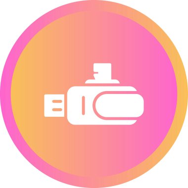 Pil. Web simgesi basit illüstrasyon