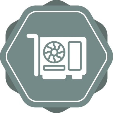 Hayran. Web simgesi basit illüstrasyon