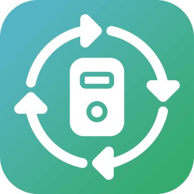 Telefon simgesi vektör illüstrasyonu