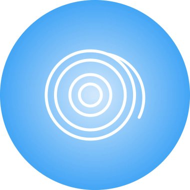 Benzersiz hedef vektör simgesi