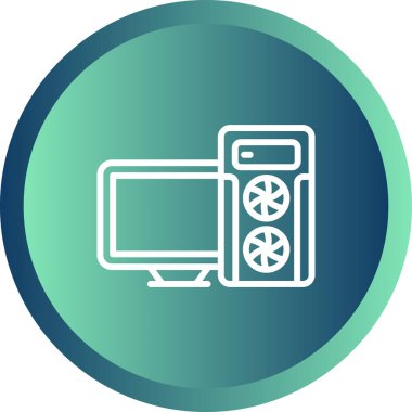 Mikrodalga fırın. Web simgesi