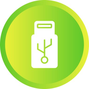Modern simgenin vektör illüstrasyonu
