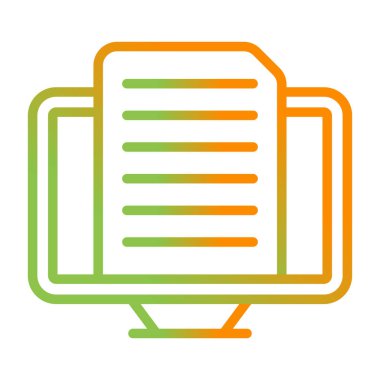 seo modern simgesinin vektör illüstrasyonu