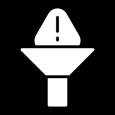 Web simgesi vektör illüstrasyonu filtreleniyor