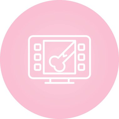 seo modern simgesinin vektör illüstrasyonu