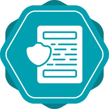 Tıbbi belge vektör illüstrasyonu