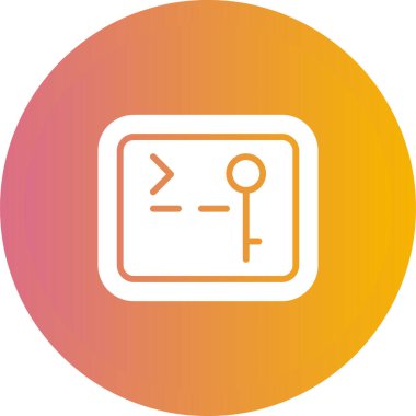 Seo simgesinin vektör illüstrasyonu