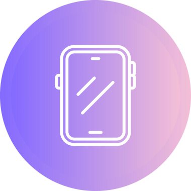 cep telefonu ikonu vektör illüstrasyonu