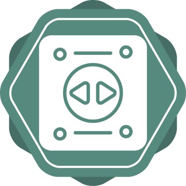 soket ağ simgesi vektör illüstrasyonu