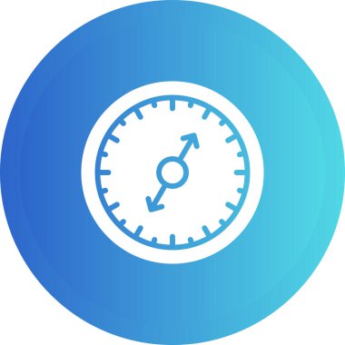 pusula simgesi web basit illüstrasyon