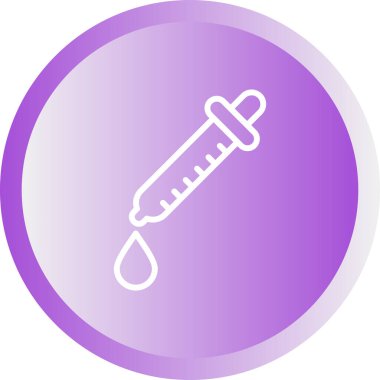 Şırınganın vektör çizimi