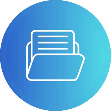 Dosya. Web simgesi basit illüstrasyon