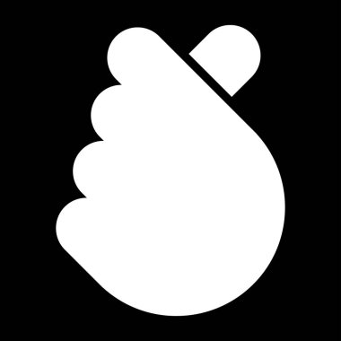 bulut vektörü düz simgesi.