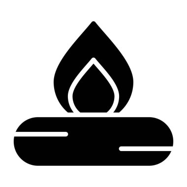 mum vektör düz simge