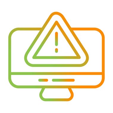 vektör Uyarı simgesi illüstrasyonu