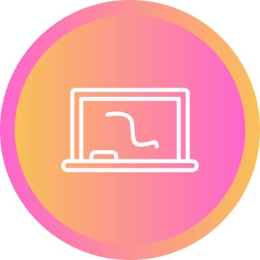 bilgisayar simgesi vektör illüstrasyonu