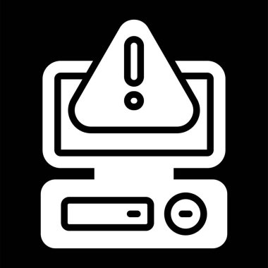 bilgisayar simgesi vektör illüstrasyonu