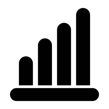 grafik ikonu vektör illüstrasyonu