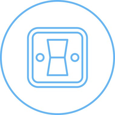 Modern b 'nin vektör illüstrasyonu eksik simgesi