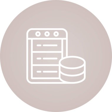 seo modern simgesinin vektör illüstrasyonu