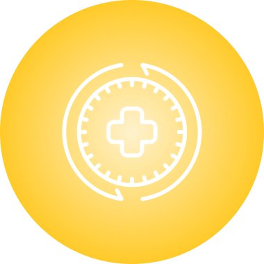 Tıbbi simgenin vektör illüstrasyonu