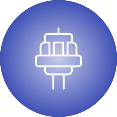 seo modern simgesinin vektör illüstrasyonu