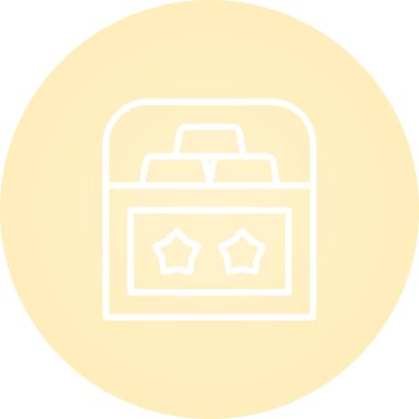 çanta vektör simgesi modern basit illüstrasyon