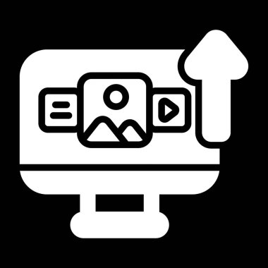 kamera kamera video simgesi ana hat biçiminde