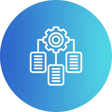 seo modern simgesinin vektör illüstrasyonu