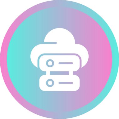 Web Ev Sahipliği web simgesi vektör çizimi