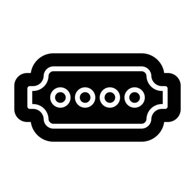 Araba anahtarı ikon vektörü. İnce çizgi işareti. izole edilmiş sınır sembolü çizimi