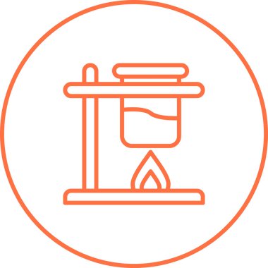 Mum simgesinin vektör illüstrasyonu