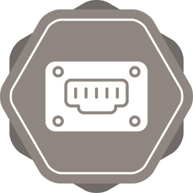 Araba pil simgesi. Vektör çizim