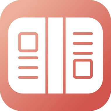 Modern eğitim ikonunun vektör illüstrasyonu