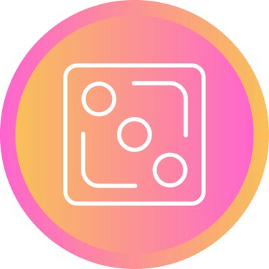 Modern b 'nin vektör illüstrasyonu eksik simgesi