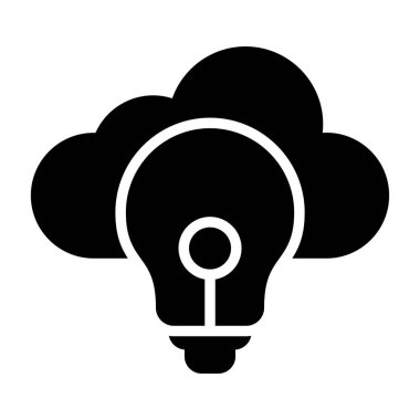 Kolayca değiştirebilen ya da düzenleyebilen Bulut Vektörü simgesi