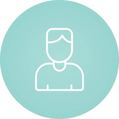 Modern simgenin vektör illüstrasyonu