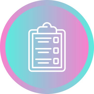 Pano simgesi, vektör illüstrasyonu