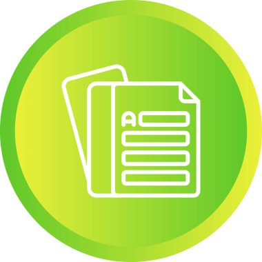 dosya simgesi, vektör illüstrasyonu