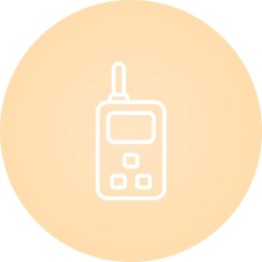 Modern simgenin vektör illüstrasyonu