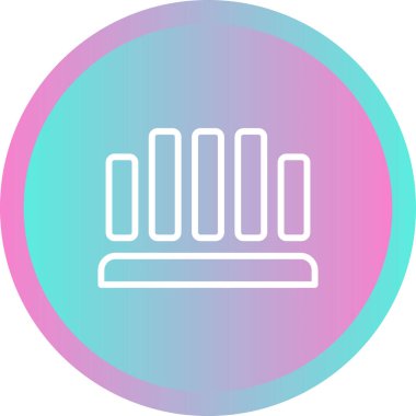 Modern eğitim ikonunun vektör illüstrasyonu