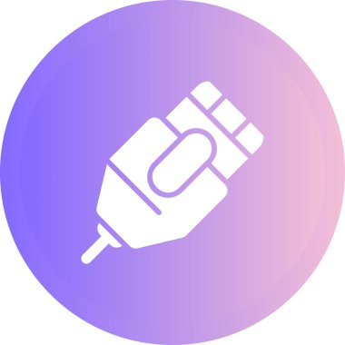 Modern b 'nin vektör illüstrasyonu eksik simgesi