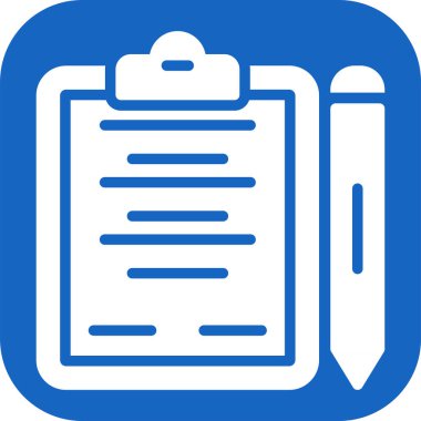 Belge. Web simgesi basit tasarım