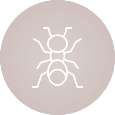 Eşsiz örümcek kabartma vektör simgesi