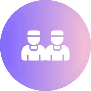 İnsan simgesinin vektör illüstrasyonu