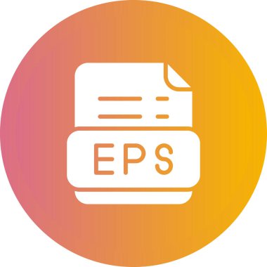 Dosya biçimi simgesi, vektör illüstrasyonu