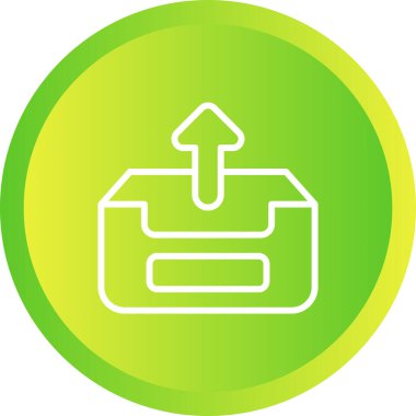 Bir web simgesinin vektör illüstrasyonu