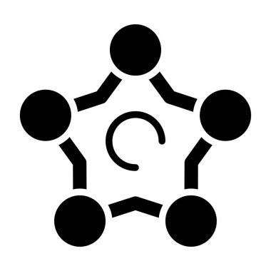 ağ paylaşım simgesi çizimi