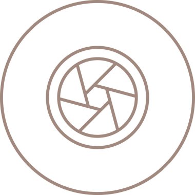 Bir pusula simgesinin vektör illüstrasyonu